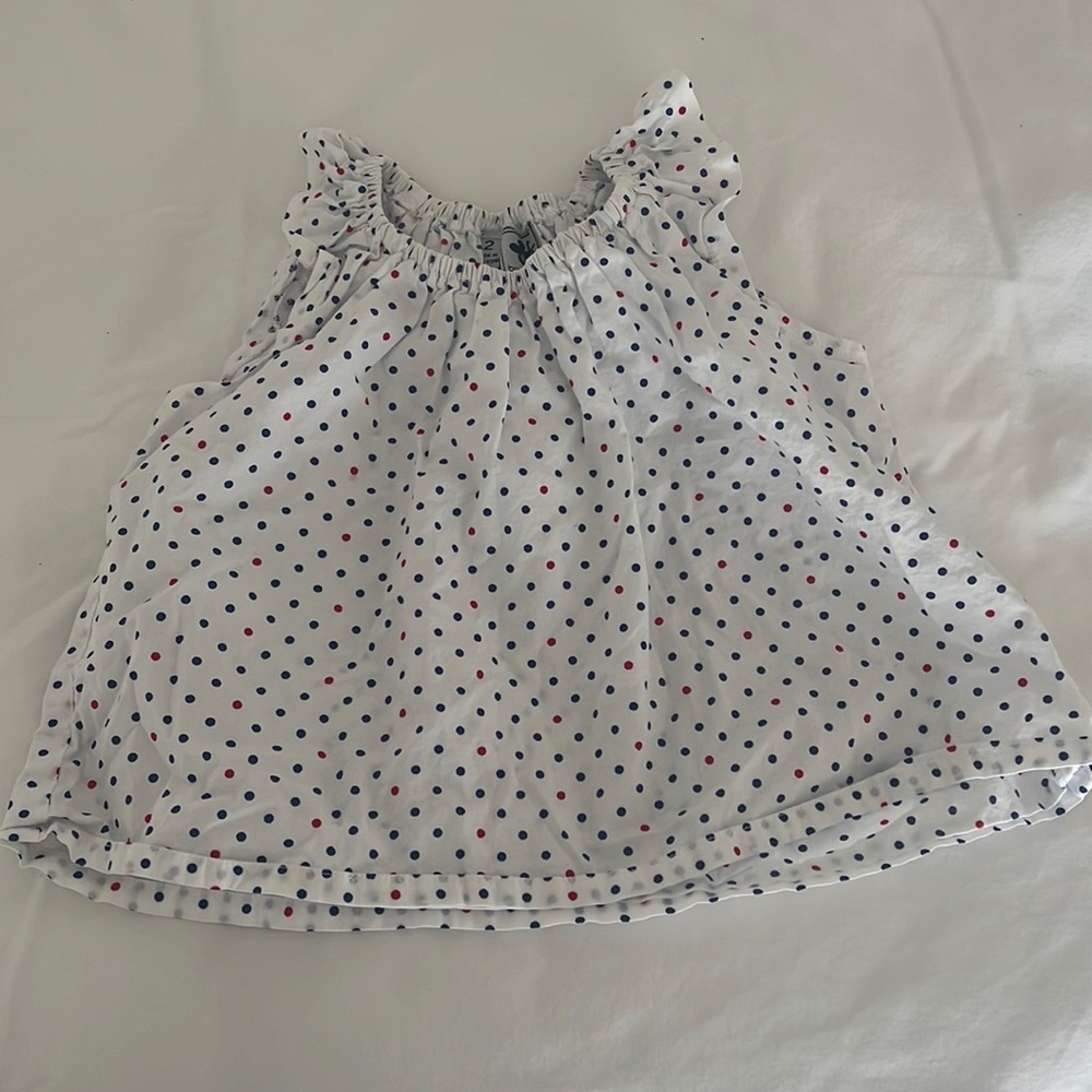 Busy Bees toddler girl top